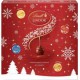 LINDT Calendrier de l'Avent Adultes Chocolat Lindor 109g