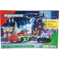 SMOBY Coffret véhicule Majorette calendrier de l'avent modèles aléatoires