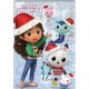 BIP FRANCE Calendrier de l'Avent Enfants Chocolat au Lait Justice League Gabby's Dollhouse le calendrier de l'avent de 75g