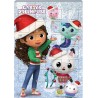 BIP FRANCE Calendrier de l'Avent Enfants Chocolat au Lait Justice League Gabby's Dollhouse le calendrier de l'avent de 75g