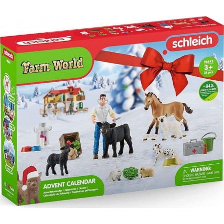 Schleich Calendrier De L'avent Farm World 2022