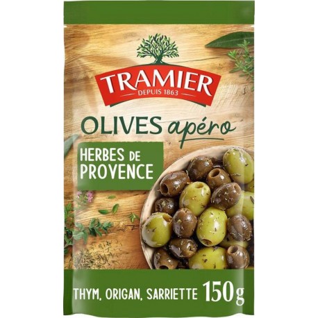 TRAMIER OLIVES APERO Herbes de Provence 150g