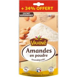 Vahiné AMANDES EN POUDRE 150G +34% 201g