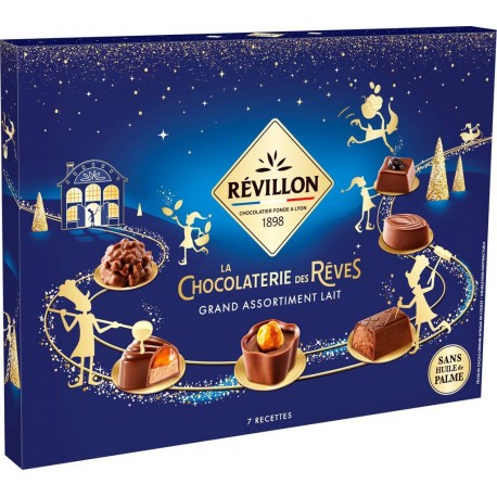 Révillon REVILLON CHOCOLATIER Assortiment de Chocolats Lait 230g