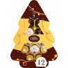 FERRERO COLLECTION Bouchées de Chocolat Lait et Noisettes, Noix de Coco et Chocolat Noir 130g