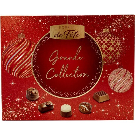 ESPRIT DE FETE Assortiment de Chocolats Lait 170g
