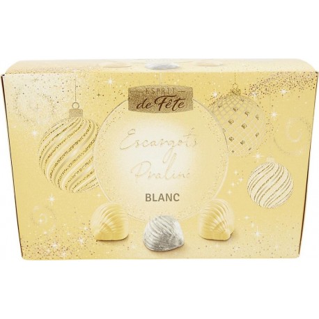 ESPRIT DE FETE Escargots de Chocolat Blanc 200g