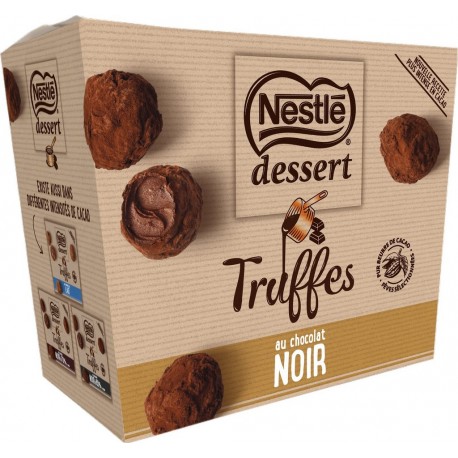 NESTLE DESSERT Truffes au Chocolat Noir 250g