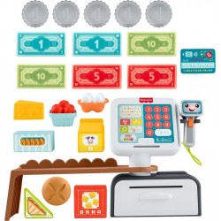 FISHER PRICE Caisse enregistreuse et ses accessoires