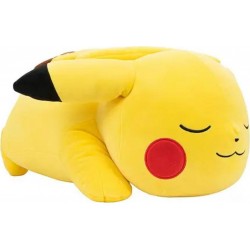 JAZWARES Peluche Sleeping Pikachu