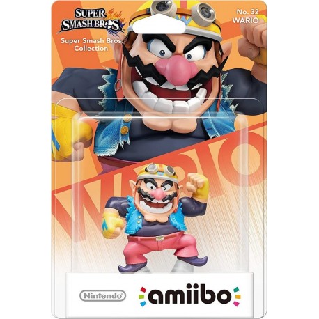 NINTENDO Figurine Amiibo Super Smash Bros Wario