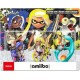 NINTENDO Figurine Amiibo Splatoon Octaling + Inkling + Salmioch