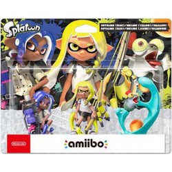 NINTENDO Figurine Amiibo Splatoon Octaling + Inkling + Salmioch