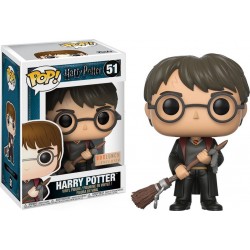 FUNKO Figurine POP! Harry Potter Harry Potter avec Eclair de feu N° 51