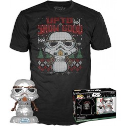 FUNKO Figurine POP! Star Wars Stormtrooper + Tee Shirt TailleL