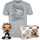 FUNKO Figurine POP! Star Wars Le Mandalorien Ahsoka + Tee-shirt taille M
