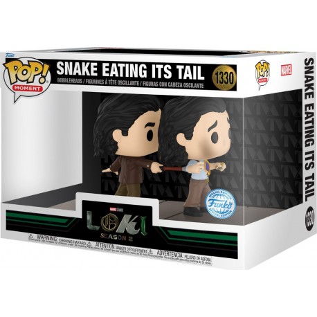 FUNKO Figurine POP! Loki Le Serpent Mange sa Queue N° 1330
