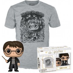 FUNKO Figurine POP! Harry Potter + Tee-shirt taille M