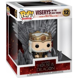 FUNKO Figurine POP! House of the Dragon Viserys sur Le Trône de Fer N° 12