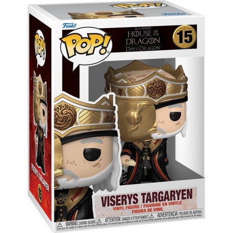 FUNKO Figurine POP! House of the Dragon Viserys Masqué N° 15