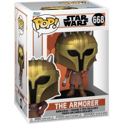 FUNKO Figurine POP! Star Wars The Mandalorian The Armorer N° 668