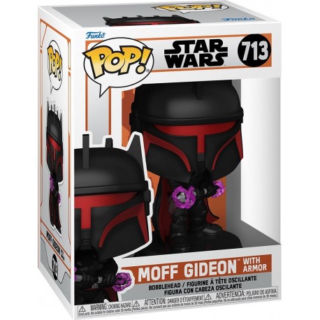 FUNKO Figurine POP! Star Wars Moff Gideon avec armure N° 713