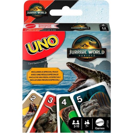 MATTEL Uno Jurassic World Renaissance