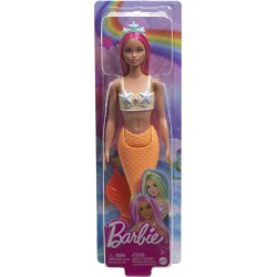 MATTEL Poupée Barbie Sirène rose