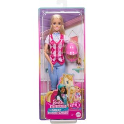MATTEL Poupée Barbie Malibu Cavalière