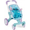SMOBY Poussette + Peluche Stitch