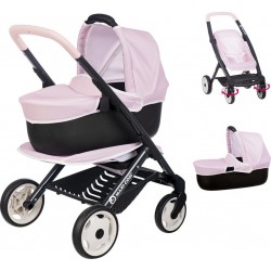 SMOBY Pousette Maxi-cosi + landeau rose