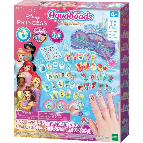 AQUABEADS Le coffret de manucure des Princesses Disney