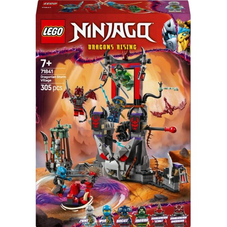 LEGO 71841 Ninjago Le Village de la Tempête Draconique