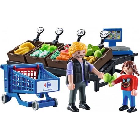 PLAYMOBIL Le primeur Carrefour