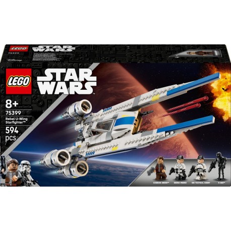 LEGO 75399 Star Wars Andor Le Chasseur Stellaire U-Wing de l'Alliance Rebelle