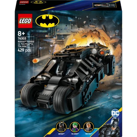 LEGO 76303 DC La Batmobile Tumbler de Batman contre Double-Face et Le Joker