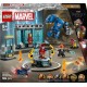 LEGO 76315 Marvel Le laboratoire d'Iron Man la salle des armures
