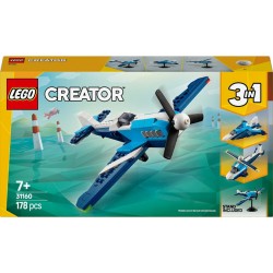 LEGO 3 Creator -en-1 Aéronef l'Avion de Course 1160