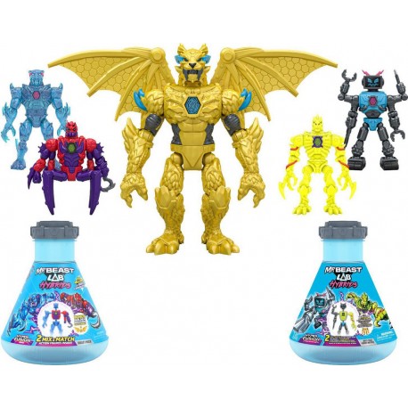 MOOSE TOYS Pack de 2 hybrids MrBeast LAB