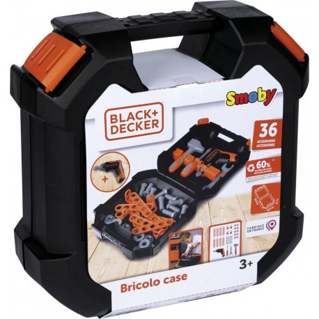 SMOBY Malette Bricolo Black + Decker