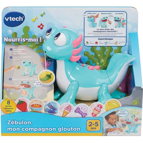 VTECH Jeu éducatif Zébulon mon compagnon glouton