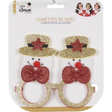 P'TIT CLOWN Lunettes de Noël