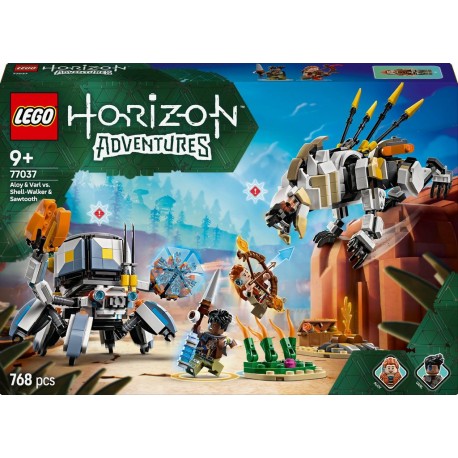 LEGO 77037 Horizon Aloy et Varl contre Testudien et Dents de scie