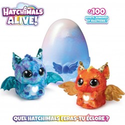 HATCHIMALS Poupée Draggle Hachimals Alive Eclosion secrète