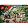 LEGO 76973 Jurassic World La Poursuite du Vélociraptor et du Titanosaure