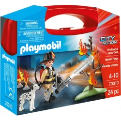 PLAYMOBIL Jeux d'imitation Valisette Pompier