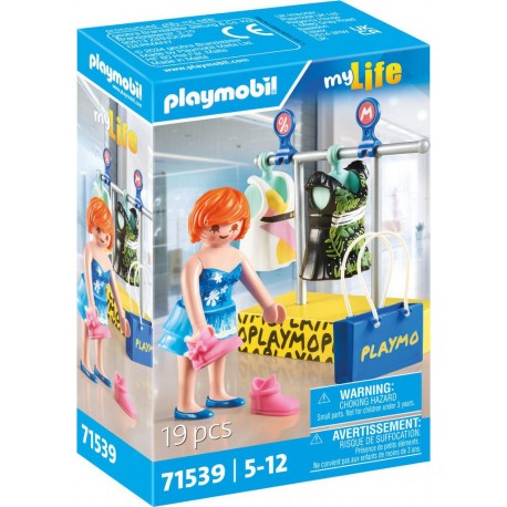 PLAYMOBIL Jeux d'imitation Policier avec trottinette électrique