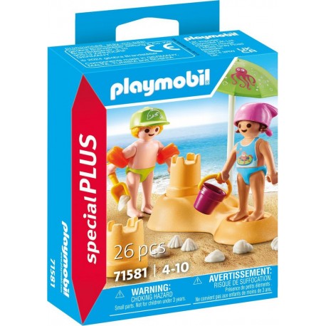 PLAYMOBIL Jeux d'imitation Enfant avec jouets de plage