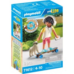 PLAYMOBIL Jeux d'imitation Adolescent avec chien