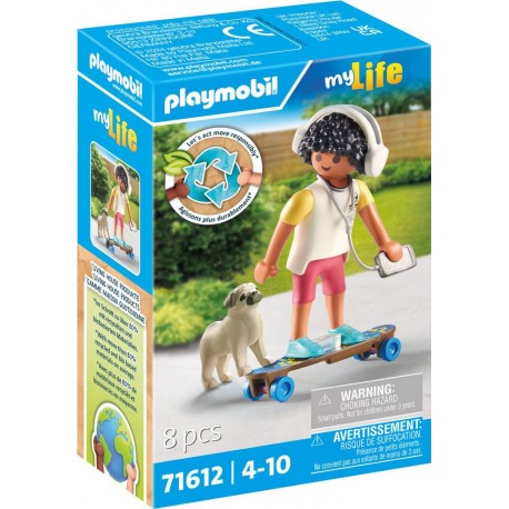 PLAYMOBIL Jeux d'imitation Adolescent avec chien